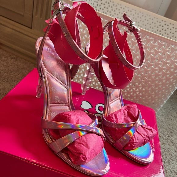 Aldo x Barbie Barbiesandal- Iridescent Pink - Picture 3 of 7